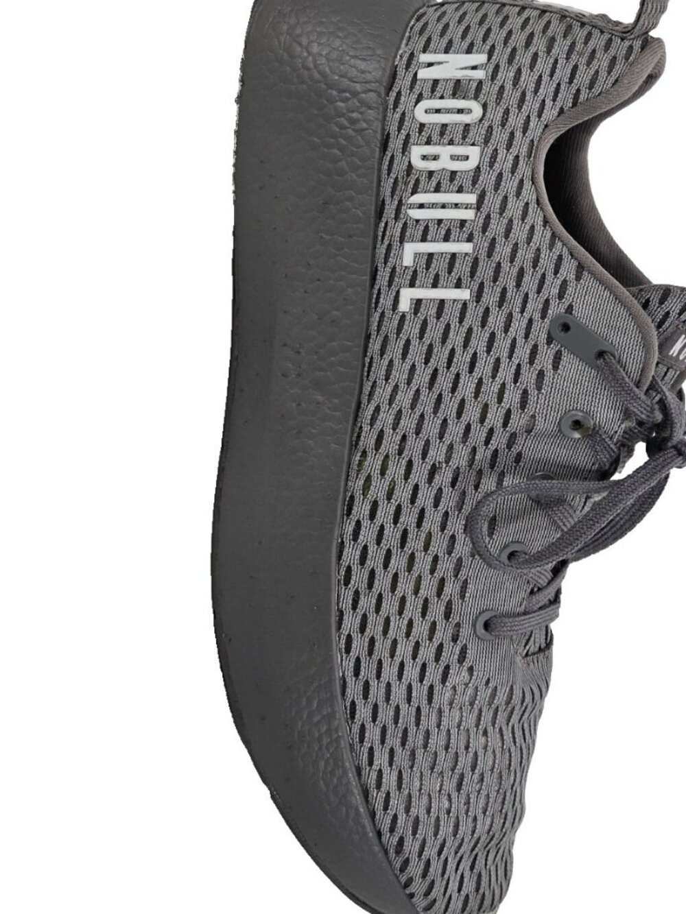 NOBULL Women Size 9 Men 7.5 SuperFabric Trainers Running Shoes Gray